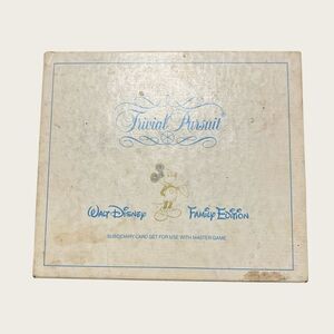 Trivial Pursuit Walt Disney Family Edition – Subsidiary Card Set – Vintage 1985